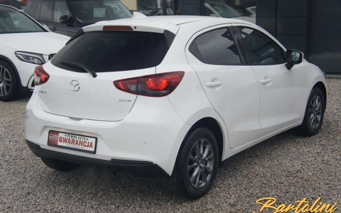 Mazda 2 cena 52900 przebieg: 37091, rok produkcji 2021 z Bukowno małe 121